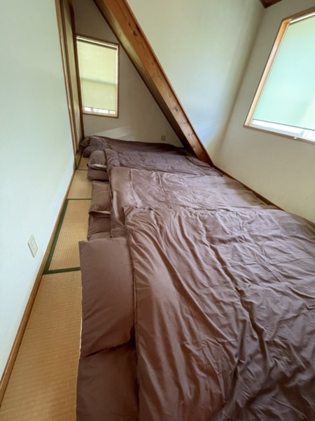 和室お布団敷いた状態