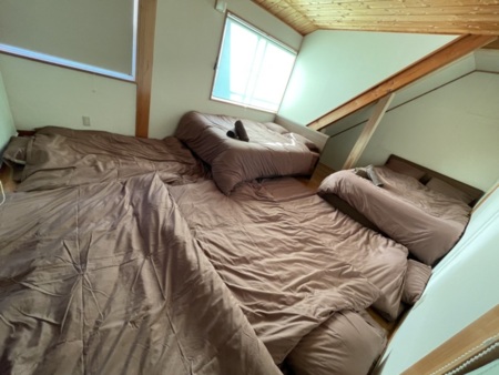 2F洋室、最大収容時