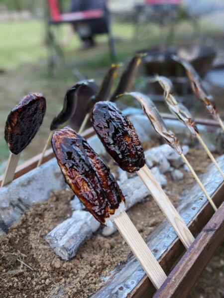 ご当地グルメ「五平餅」を楽しむ