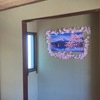 二階の和室には富士山と桜が♪