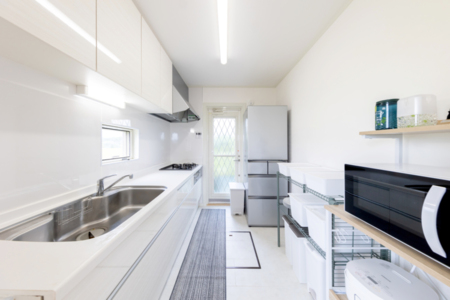 大きめのキッチン