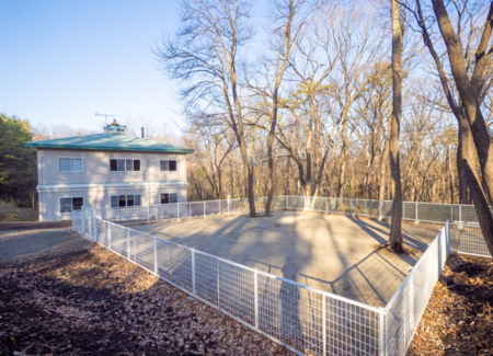 ドッグランです。