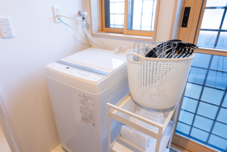 洗濯機（利用無料、洗剤あり）