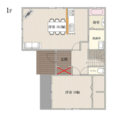 1階　間取り
