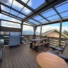 BBQテラスは屋根完備＆防虫ネット付