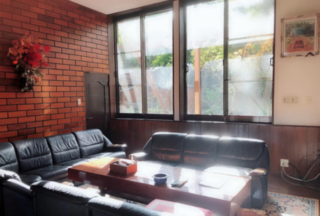 みんなでのんびり過ごせるリビング