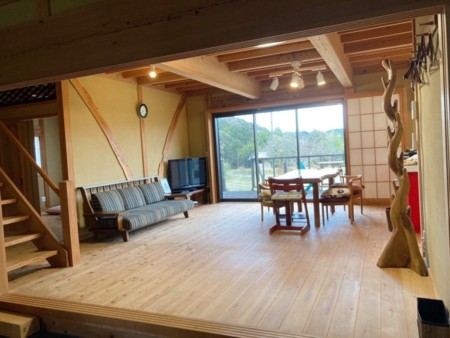 広々とした開放感のあるリビング