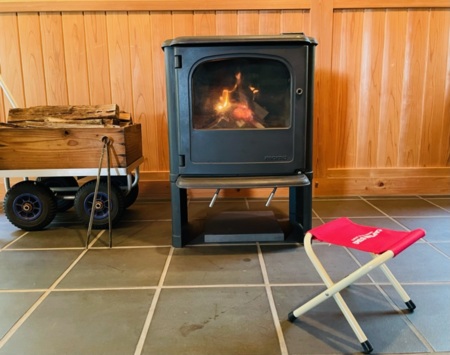 冬季限定OPの薪ストーブ＆薪セット