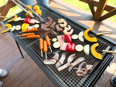 好きな食材を持ち寄って、楽しいBBQを！