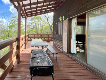 自然の中でBBQを楽しんで貰えます!