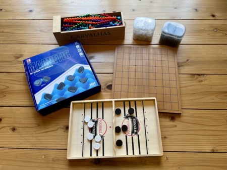 ボードゲーム、Foosball、などなど