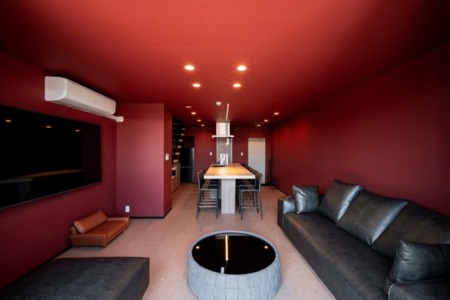 インテリアにこだわったお洒落なリビング