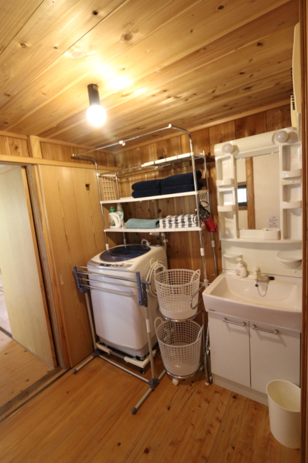 洗濯機・洗剤はご自由にお使い下さい
