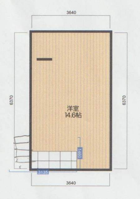 ２階の間取図です。