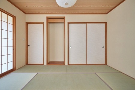 子供も安心の敷布団付き和室