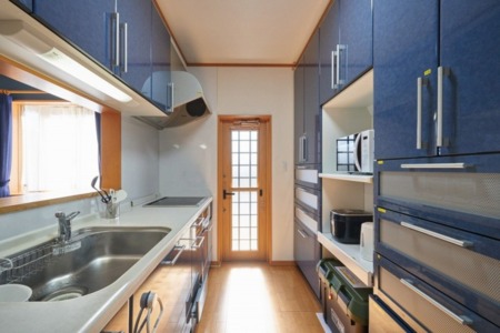 料理が楽しめる広々キッチン