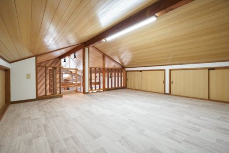 広くて快適なロフト
