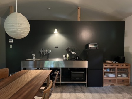 料理が楽しめる充実キッチン