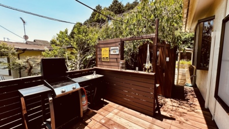 BBQやサウナを楽しめます！