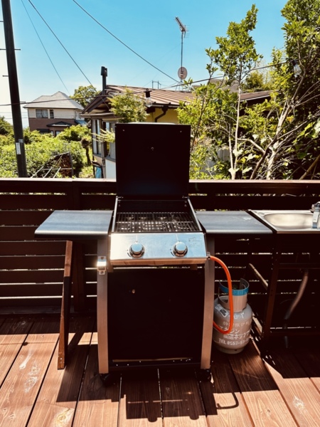 ガス式BBQグリル