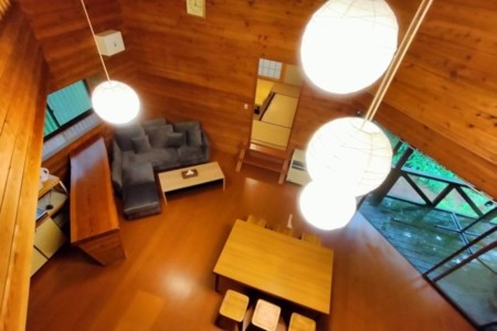 吹き抜けで解放感抜群！