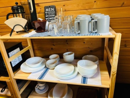 食器類は使いやすいものを選んでいます