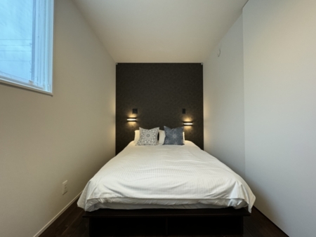 deux　寝室2（ダブルベッド1台）