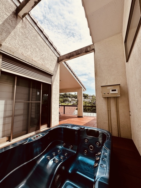 ジャグジーは年中利用可能！