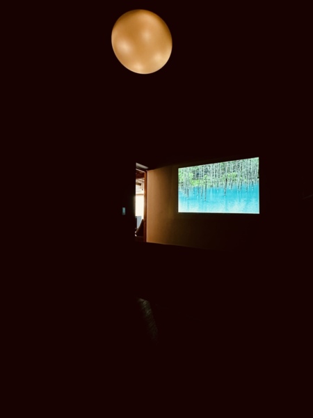 ラウンジ内シアタールーム