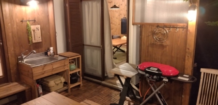 充実のBBQツールで凝った料理も可！
