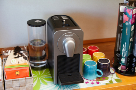 ネスプレッソカプセル（有料）をご用意