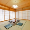1階和室。冬は掘り炬燵をご用意します。
