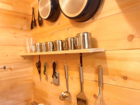基本的な調理器具はご用意しております