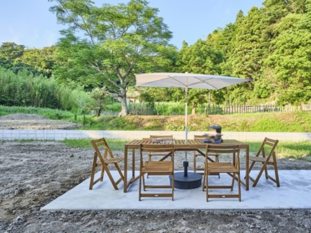 BBQスペースがあります