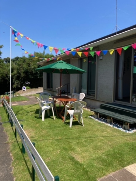 前庭ではバーベキューや焚き火も＾＾