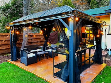 BBQ場　ガゼボ、遊具