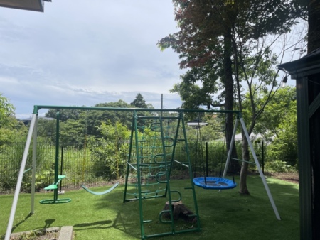 7名で遊べる遊具！