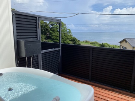 オーシャンビュー露天風呂