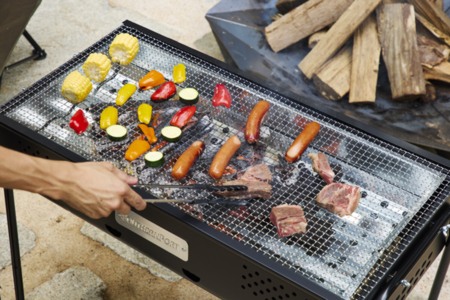 【BBQ】備え付コンロ・炭３キロプレゼト