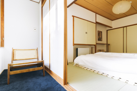 客室の広縁（布団も敷けます）