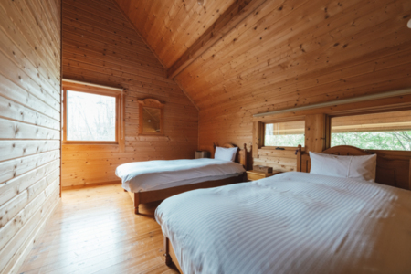 清潔感のある寝室