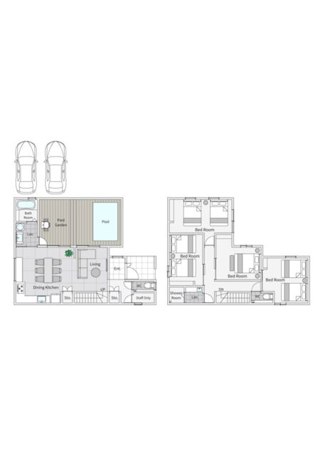 D棟間取り図