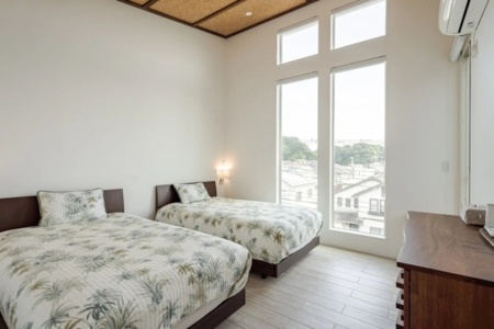 ROOM B バルコニーでAと接続