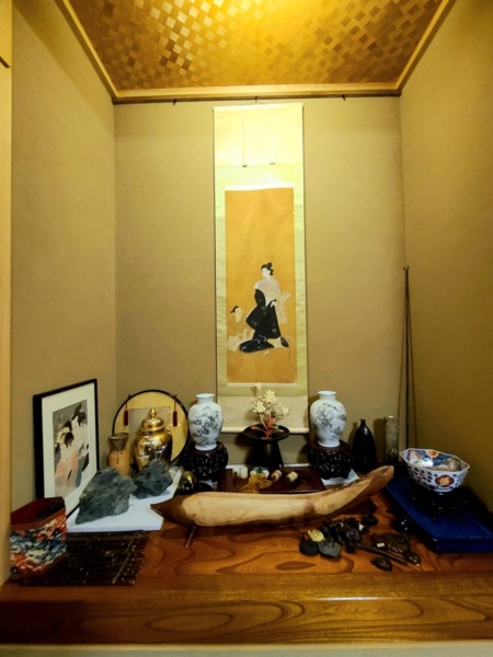 畳部屋のコーナー