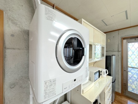 ガス乾燥機付き