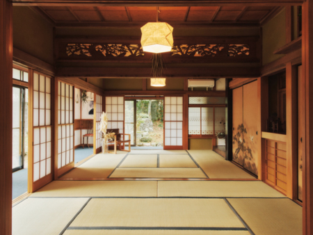 広々とした和室がつづきます