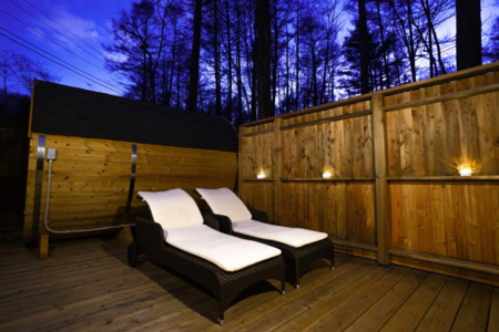 サウナの後は視線を気にせず整えます！