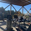キャンプ道具が自由に使えるBBQ空間