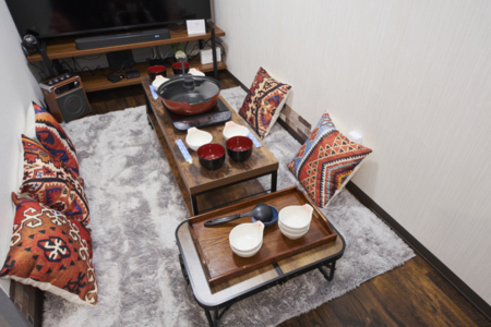 お鍋セット（無料貸出中）要問合せ！