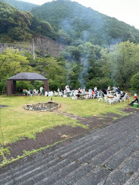 BBQ、焚火、プライベート中庭です